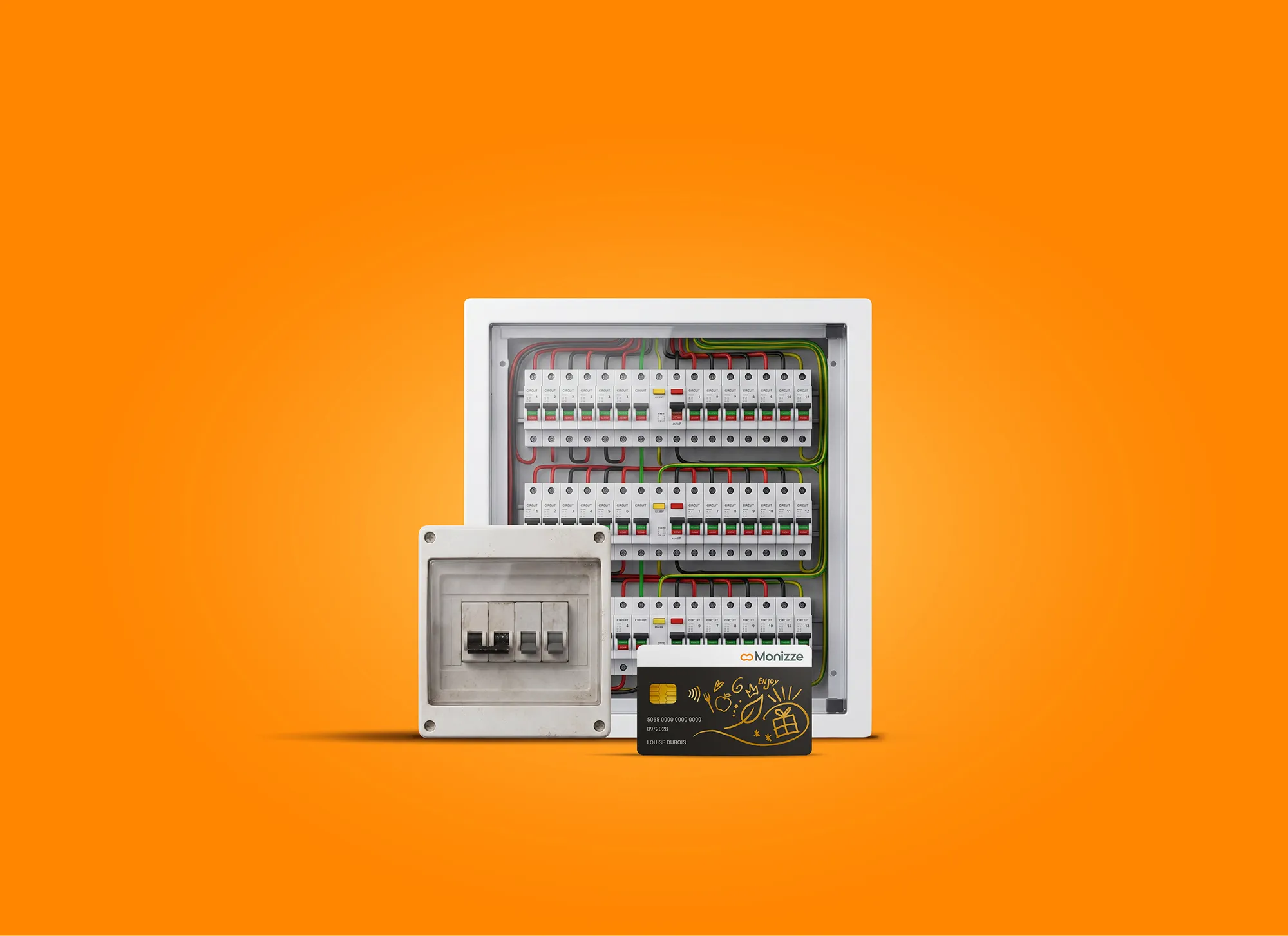 Elektricien op de werf