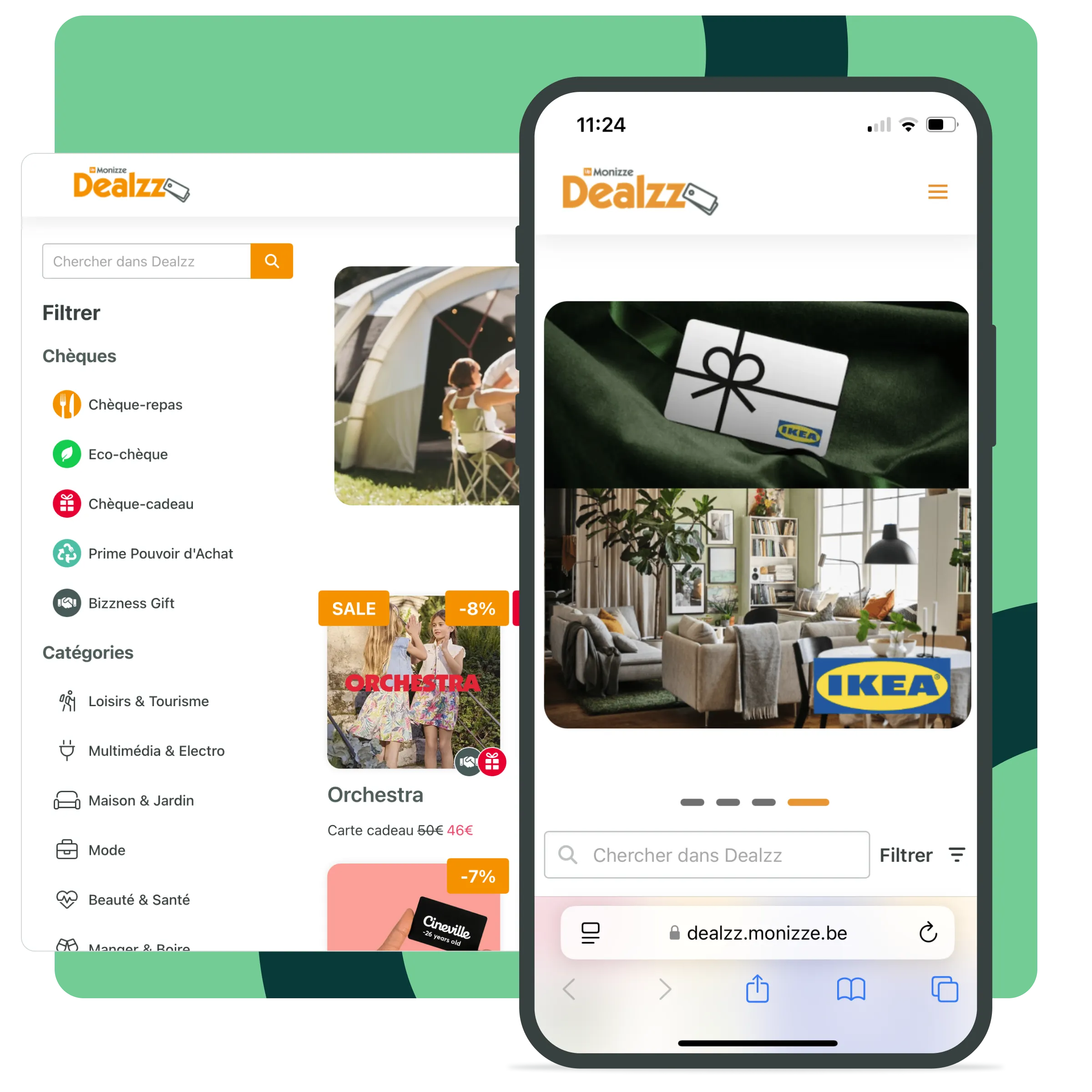 Plateforme Dealzz de Monizze