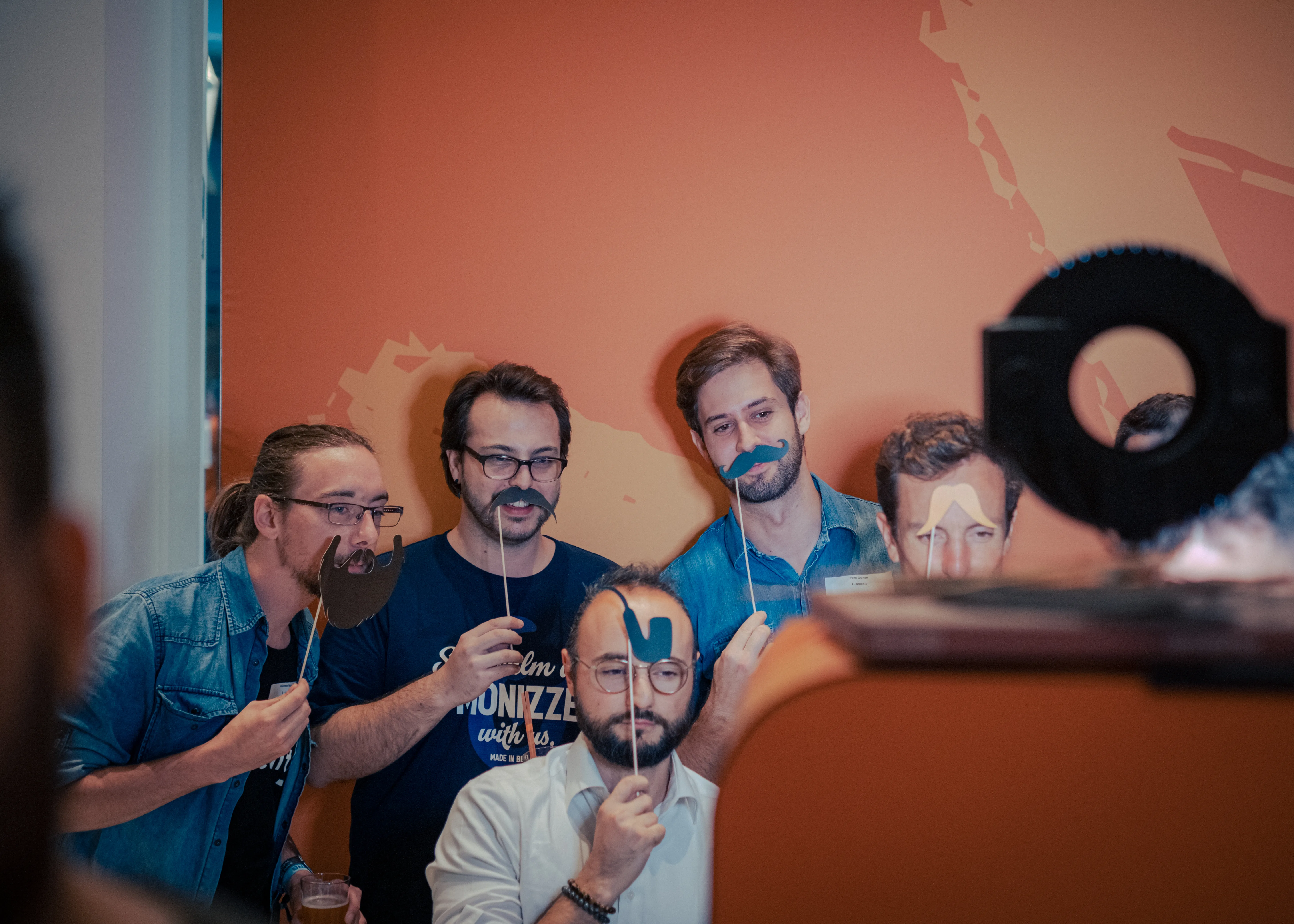 Monizze colleagues at lunch