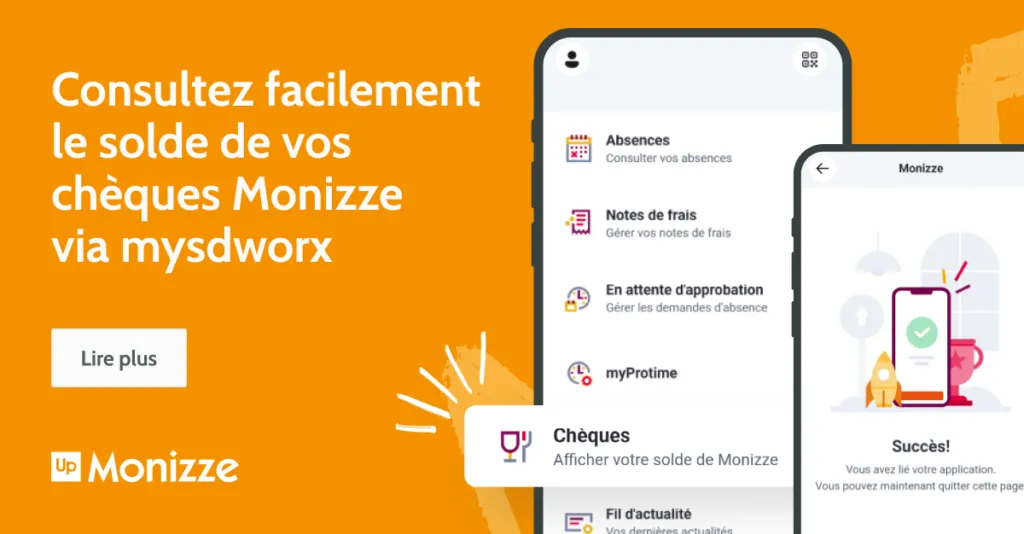 Comment consulter facilement le solde de vos chèques Monizze via mysdworx?