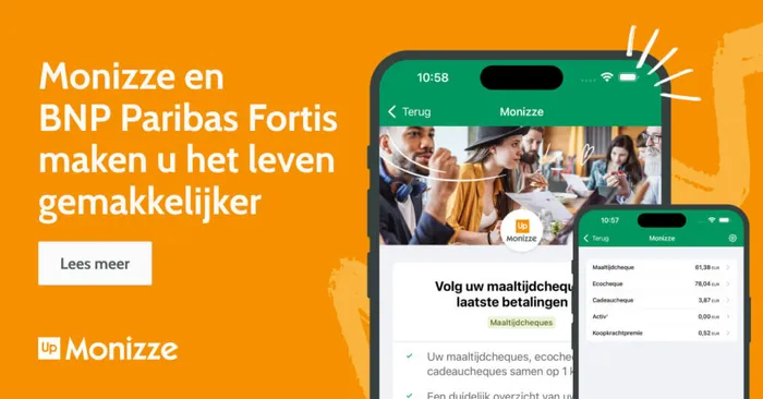 Raadpleeg het saldo van uw cheques ook in uw BNP Paribas Fortis-app